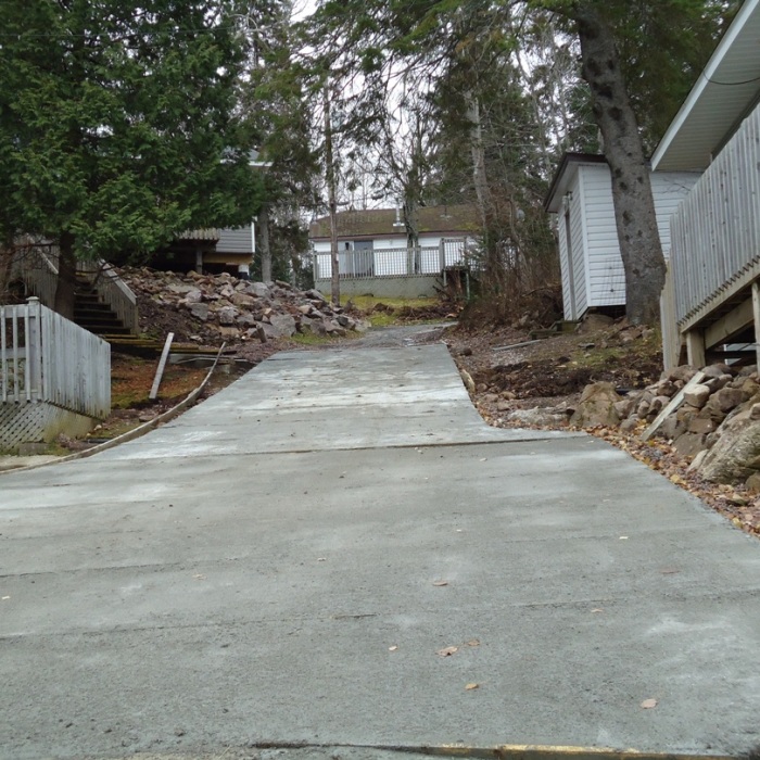 Cementing Driveway Cementing Driveway