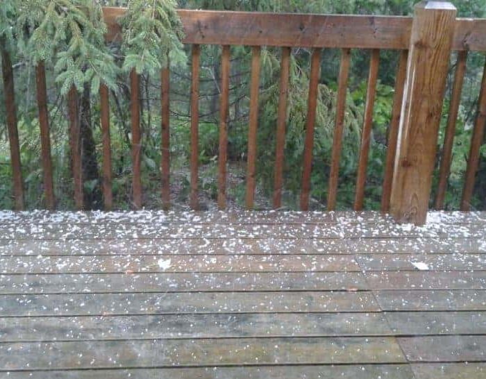 August 11, 2017 Hail?!?! Hail?