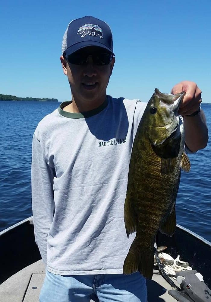 50cm Smallmouth Bass Smallmouth Bass fishing Lake Nipissing