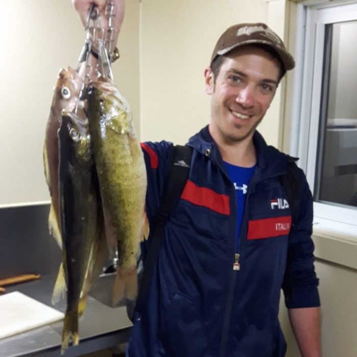 Stellar week of fishing Kevin's stringer of fishg