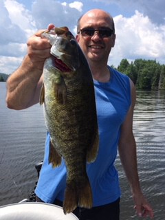 Great Summer Vacation Glenn beauty smallmouth bass