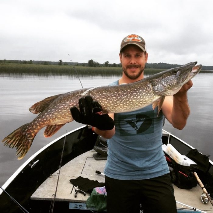 Great week of fishing Jamie's great Northern Pike
