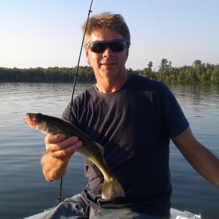 Beautiful evening for fishing Fishing Callander Bay September 16, 2018