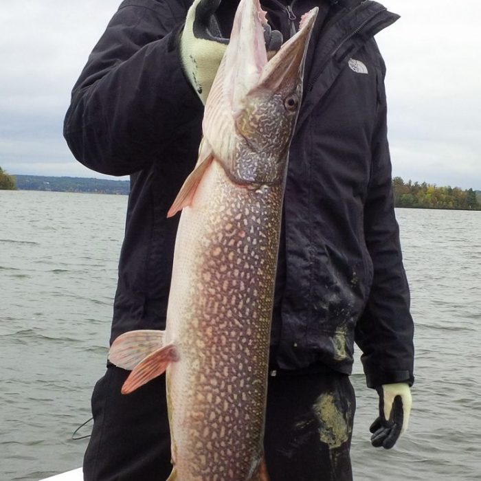 Jim & Kevin Fall fishing Kevin's Pike October 2, 2018