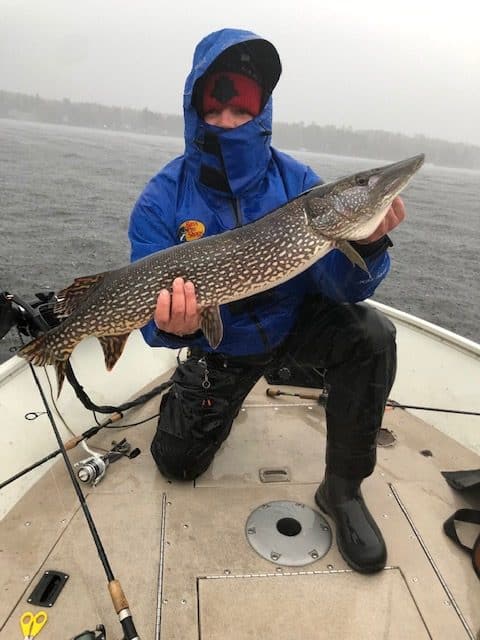 Opening weekend Die hard fishermen out on opening weekend