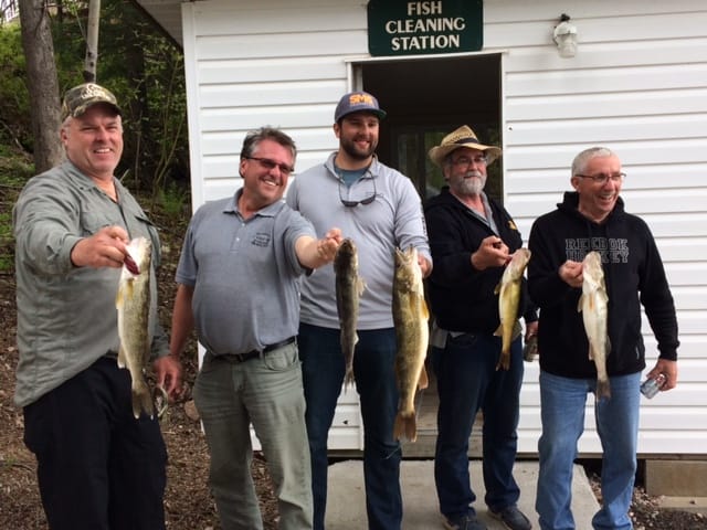 Outstanding weekend of fishing Riley group