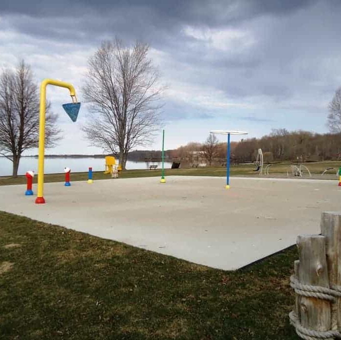 Callander splash pad Callander offers a great new splash pad