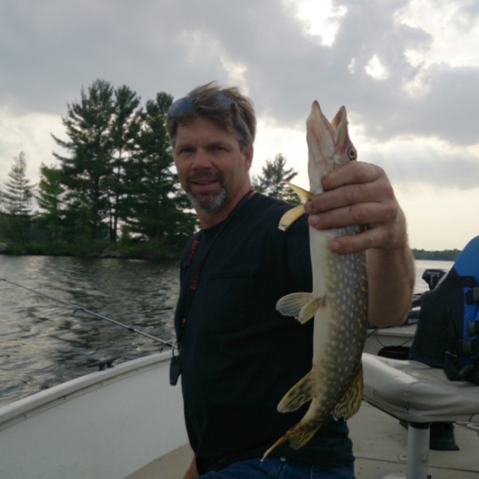 Great evening of fishing Chris' Pike