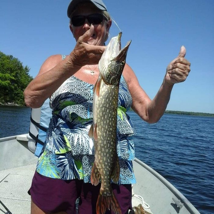 More Summer fishing photos Anne's catches August 20, 2019