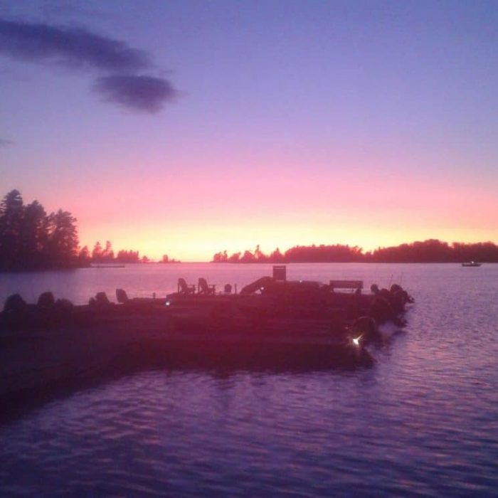 We’ve been enjoying our backyard:) Beautiful sunset
