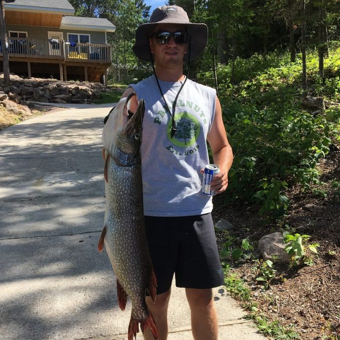 Connor’s Huge Pike Pike Fishing lake Nipissing