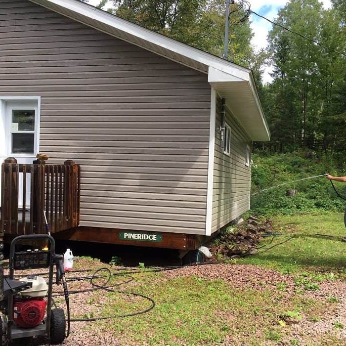 Cleaning Siding Cleaning Siding Sept 2, 2020